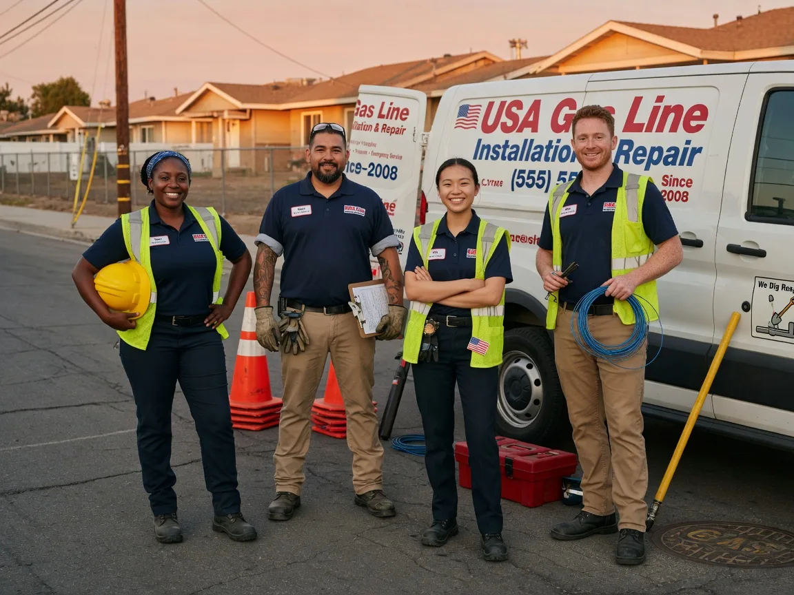 Gas Line Installation company in Delta, OH